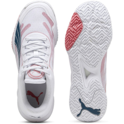 PUMA Accelerate Turbo Hallenschuhe Damen 01 - puma white/ocean tropic/passionfruit 45