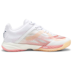PUMA Accelerate Nitro SQD Hallenschuhe Damen 01 - PUMA white/ocean tropic/passionfruit/fizzy melon 37