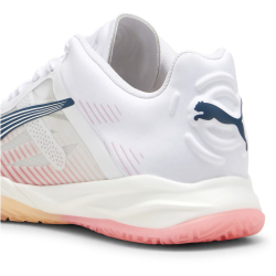 PUMA Accelerate Nitro SQD Hallenschuhe Damen 01 - PUMA white/ocean tropic/passionfruit/fizzy melon 37