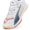 PUMA Accelerate Nitro SQD Hallenschuhe Damen 01 - PUMA white/ocean tropic/passionfruit/fizzy melon 39