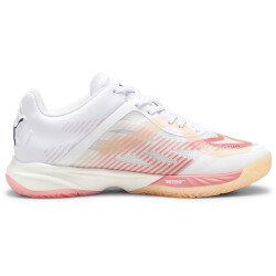 PUMA Accelerate Nitro SQD Hallenschuhe Damen 01 - PUMA white/ocean tropic/passionfruit/fizzy melon 40