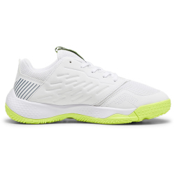 PUMA Accelerate Hallenschuhe Kinder 01 - PUMA white/ocean tropic/lime squeeze 35