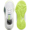 PUMA Accelerate Hallenschuhe Kinder 01 - PUMA white/ocean tropic/lime squeeze 35