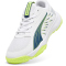 PUMA Accelerate Hallenschuhe Kinder 01 - PUMA white/ocean tropic/lime squeeze 35