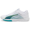 PUMA Accelerate Turbo Hallenschuhe 01 - PUMA white/ocean tropic/lime squeeze 38