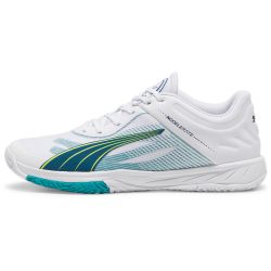 PUMA Accelerate Turbo Hallenschuhe 01 - PUMA white/ocean...