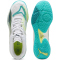 PUMA Accelerate Nitro SQD Hallenschuhe 01 - PUMA white/ocean tropic/sparkling green/lime squeeze 39