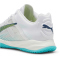 PUMA Accelerate Nitro SQD Hallenschuhe 01 - PUMA white/ocean tropic/sparkling green/lime squeeze 39