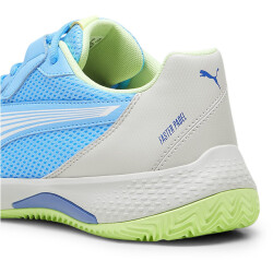 PUMA Nova Court Padelschuhe 01 - luminous blue/puma white/glacial gray 37