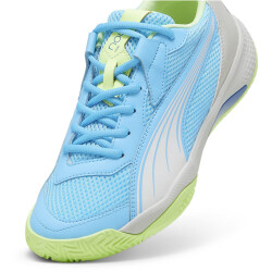 PUMA Nova Court Padelschuhe 01 - luminous blue/puma white/glacial gray 40