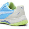 PUMA Nova Court Padelschuhe 01 - luminous blue/puma white/glacial gray 40
