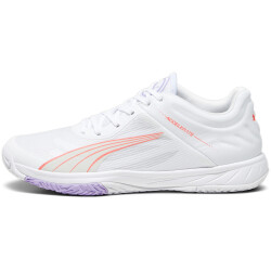 PUMA Accelerate Turbo Hallenschuhe Damen 01 - PUMA white/fire orchid/vivid violet/sedate gray 42.5