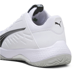 PUMA Accelerate Handballschuhe Kinder 02 - puma white/puma black/concrete gray 33
