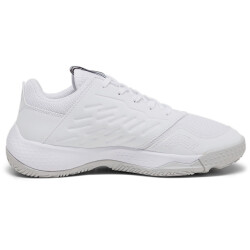 PUMA Accelerate Handballschuhe Kinder 02 - puma white/puma black/concrete gray 37