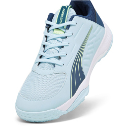 PUMA Accelerate Handballschuhe Kinder 01 - silver sky/persian blue/puma white 33