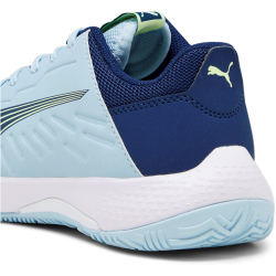 PUMA Accelerate Handballschuhe Kinder 01 - silver sky/persian blue/puma white 33