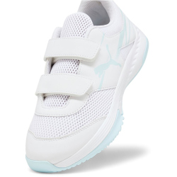 PUMA Varion II V Hallenschuhe mit Klettverschluss Kinder 04 - PUMA white/light aqua 28
