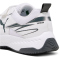 PUMA Varion II V Hallenschuhe mit Klettverschluss Kinder 02 - PUMA white/shadow gray 29