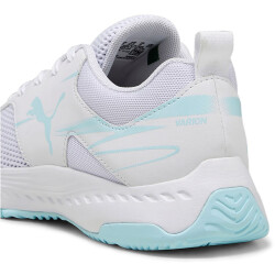 PUMA Varion II Indoor Hallenschuhe Kinder 04 - puma white/light aqua 33