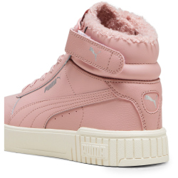 PUMA Carina 2.0 Winterized Mid-Top Sneaker gefüttert Damen 04 - future pink/puma silver/alpine snow 40.5