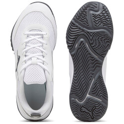 PUMA Varion II Indoor Hallenschuhe Kinder 02 - puma white/shadow gray 33