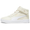 PUMA Carina 2.0 Mid-Top Sneaker Damen 08 - alpine snow/puma white/puma gold 38