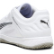 PUMA Accelerate Turbo Hallenschuhe 02 - PUMA white/PUMA black/concrete gray 39