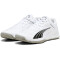 PUMA Accelerate Turbo Hallenschuhe 02 - PUMA white/PUMA black/concrete gray 40.5