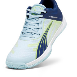 PUMA Accelerate Turbo Hallenschuhe 01 - silver sky/persian blue/puma white 42.5