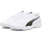 PUMA Attacourt Hallenschuhe 01 - PUMA white/PUMA black/concrete gray 39