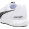 PUMA Attacourt Hallenschuhe 01 - PUMA white/PUMA black/concrete gray 48