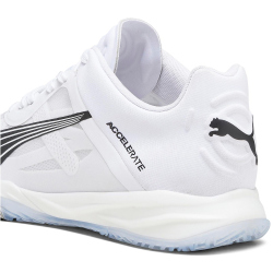 PUMA Accelerate Nitro SQD Hallenschuhe 03 - PUMA white/PUMA black/concrete gray 42