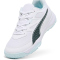 PUMA SolarFLASH II Hallenschuhe Kinder 08 - PUMA white/nitro blue/shadow gray 28