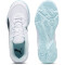 PUMA SolarFLASH II Hallenschuhe Kinder 08 - puma white/nitro blue/shadow gray 31