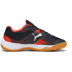 PUMA SolarFLASH II Hallenschuhe Kinder 06 - PUMA black/fire orchid/PUMA white/gum 34