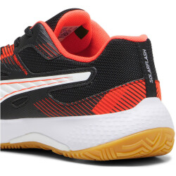 PUMA SolarFLASH II Hallenschuhe Kinder 06 - PUMA black/fire orchid/PUMA white/gum 34