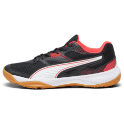PUMA SolarFLASH II Hallenschuhe 06 - PUMA black/fire orchid/PUMA white/gum 40