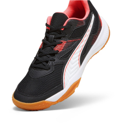 PUMA SolarFLASH II Hallenschuhe 06 - PUMA black/fire orchid/PUMA white/gum 40