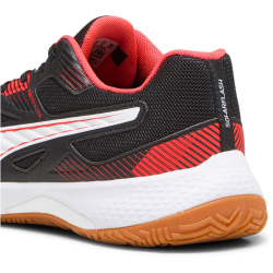 PUMA SolarFLASH II Hallenschuhe 06 - PUMA black/fire orchid/PUMA white/gum 40