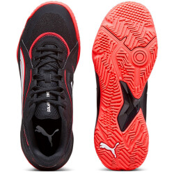 PUMA SolarSTRIKE II Hallenschuhe 05 - PUMA black/fire orchid/PUMA white 40