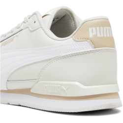 PUMA ST Runner v3 Leder Sneaker 19 - vapor gray/puma white/granola 40