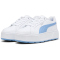 PUMA Karmen Leder Plateau Sneaker Damen 15 - puma white/blissful blue 39