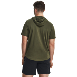 UNDER ARMOUR Project Rock Terry kurzarm Hoodie Herren
