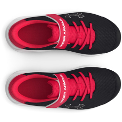 UNDER ARMOUR Pursuit 3 BL AC Laufschuhe Jungen 001 - black/red/white 28