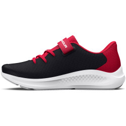 UNDER ARMOUR Pursuit 3 BL AC Laufschuhe Jungen 001 - black/red/white 34