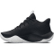 UNDER ARMOUR Jet 23 Basketballschuhe Kinder 002 - black/black/metallic gold 35.5