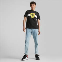PUMA Ferrari Race Heritage Big Shield T-Shirt Herren