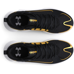 UNDER ARMOUR Flow FUTR X 3 Basketballschuhe 001 - black/black/metallic gold 40.5