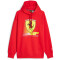 PUMA Ferrari Race Colored Big Shield Hoodie Herren 02 - rosso corsa XL