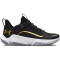 UNDER ARMOUR Flow FUTR X 3 Basketballschuhe 001 - black/black/metallic gold 44.5